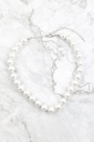 Juego de collar y aretes de perlas