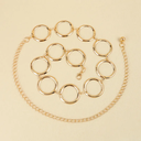 Cinturón de cadena de aros