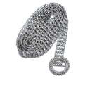 Cinturón elegante de diamantes