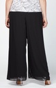 Pantalón de chiffon de pierna ancha