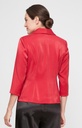 Blusa con cierre de adornos brillantes