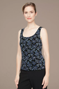 Conjunto de top y saco de encaje floral