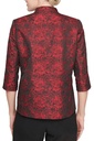 Blusa Jacquard con escote asimetrico