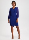 Vestido de cóctel envolvente