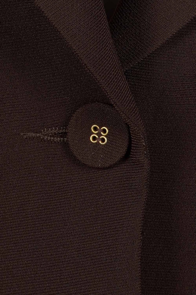 Blazer con botón y bolsillos con solapa