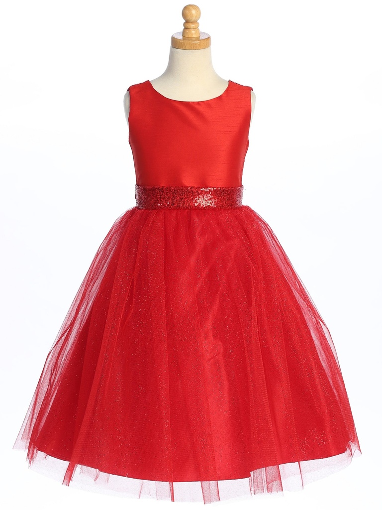 Vestido de tul Shantung & Sparkle