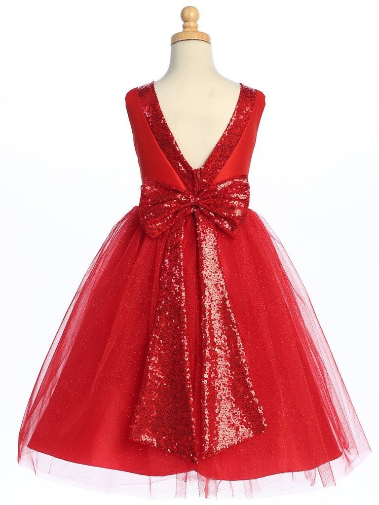Vestido de tul Shantung & Sparkle