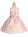 Vestido con escote cuadrado Blush