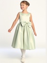 Vestido con escote cuadrado Blush