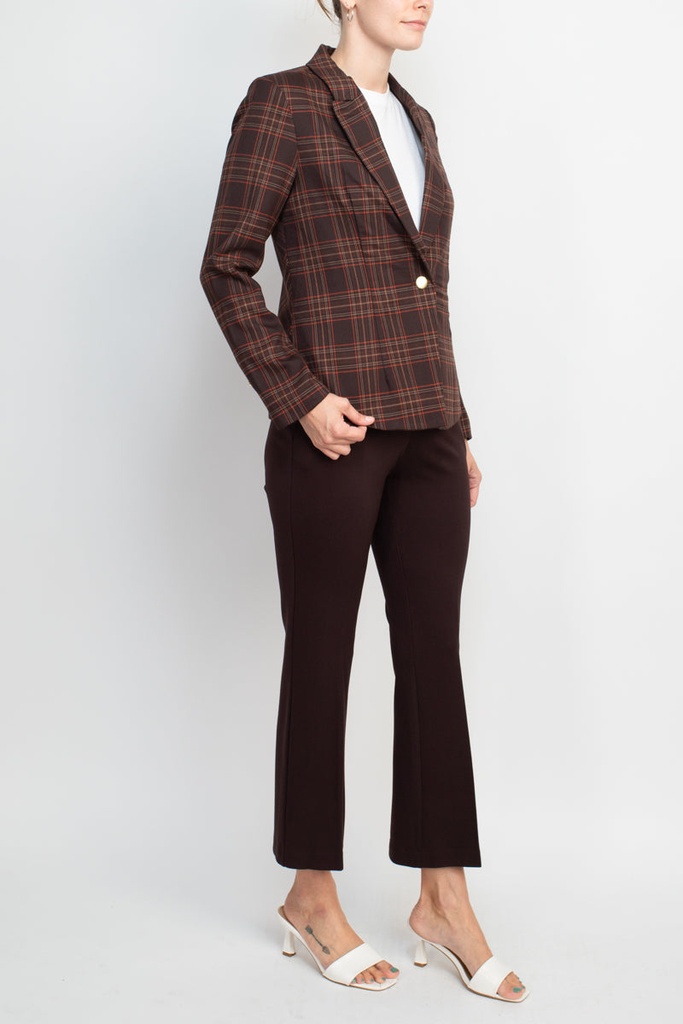 Traje de chaqueta larga y pantalón