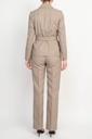 Traje de chaqueta larga y pantalón slim