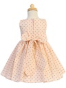 Vestido con estampado polka