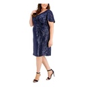 Vestido de cóctel con lentejuelas