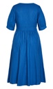 Vestido con botones de carey Sunset