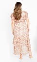 Vestido maxi en capas Pretty Meadow