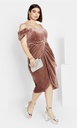 Vestido cruzado Jayla