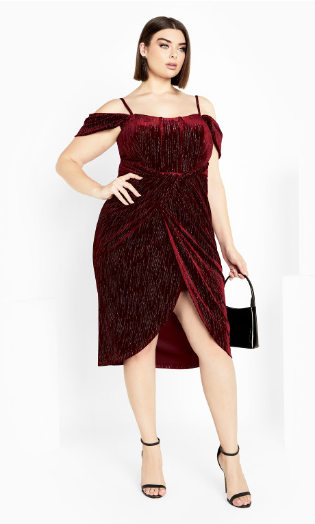 Vestido cruzado Jayla