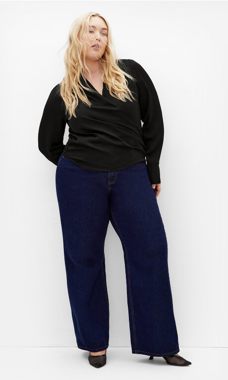 Blusa traslapada Alena