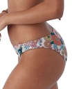 Bikini floral de cintura alta