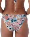 Bikini floral de cintura alta