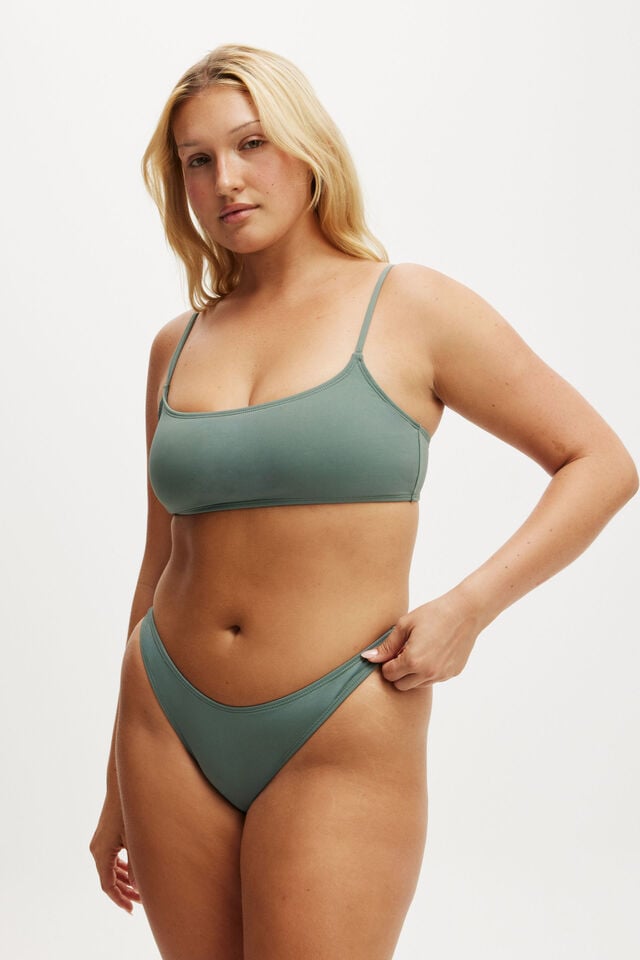Bottom bikini hipster clásica de surf