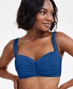 Top de bikini con aros y copa D