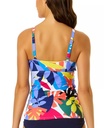 Top de baño tankini tropical