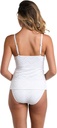 Top tankini con ojales texturizado