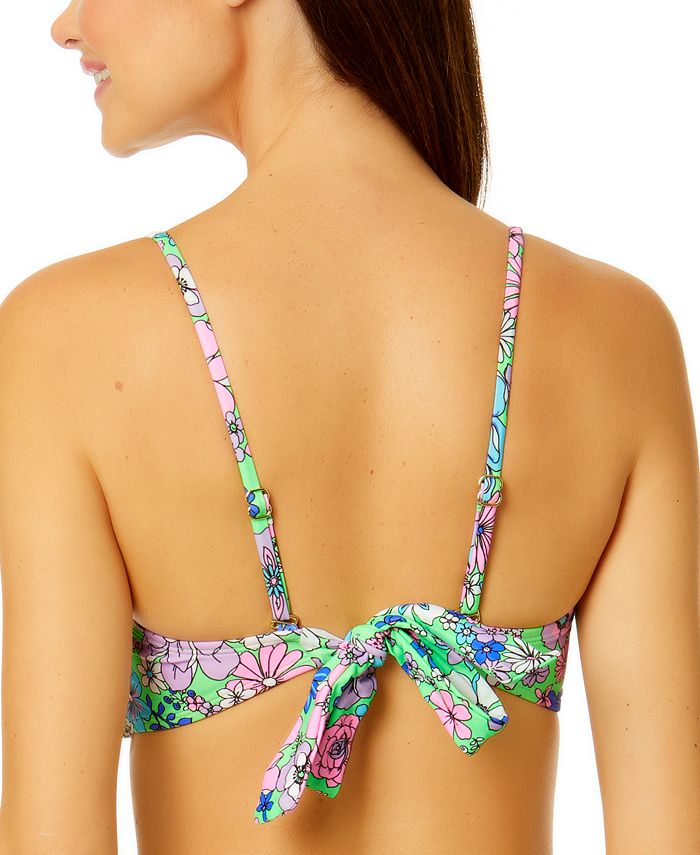 Top de bikini con espalda en X Flutter