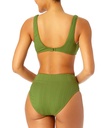 Top de bikini Bralette canalado