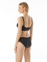 Top de bikini con cordones