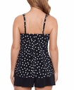 Top tankini con cuello en V Tiletale