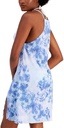 Vestido de baño de estampado tie-dye