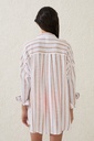 Camisera playera a rayas