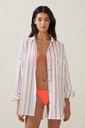 Camisera playera a rayas