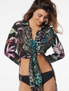 Camisera de playa tropical