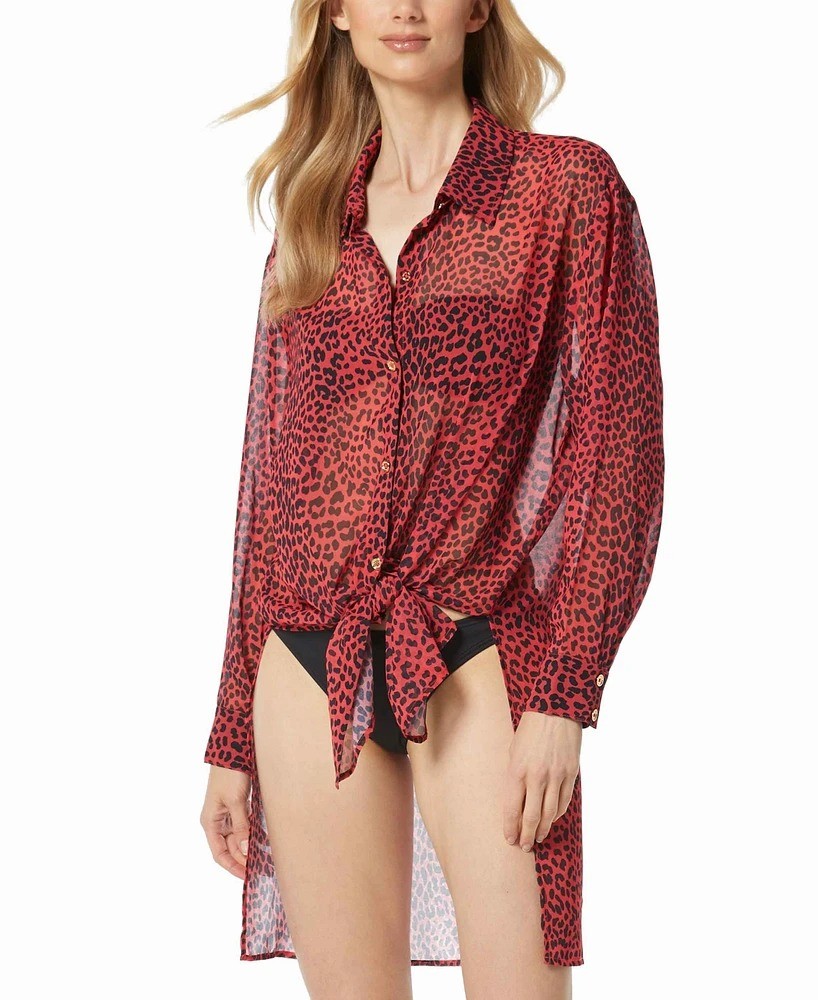 Camisera de playa tropical