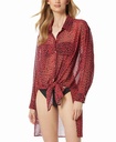Camisera de playa tropical