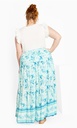 Falda larga floral Pretty Thing