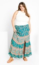 Falda larga floral Pretty Thing