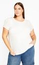 Blusa con mangas abullonadas Linny