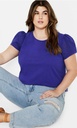 Blusa con mangas abullonadas Linny
