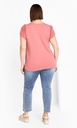 Blusa con mangas abullonadas Linny