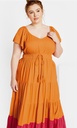 Vestido maxi Demure Floral