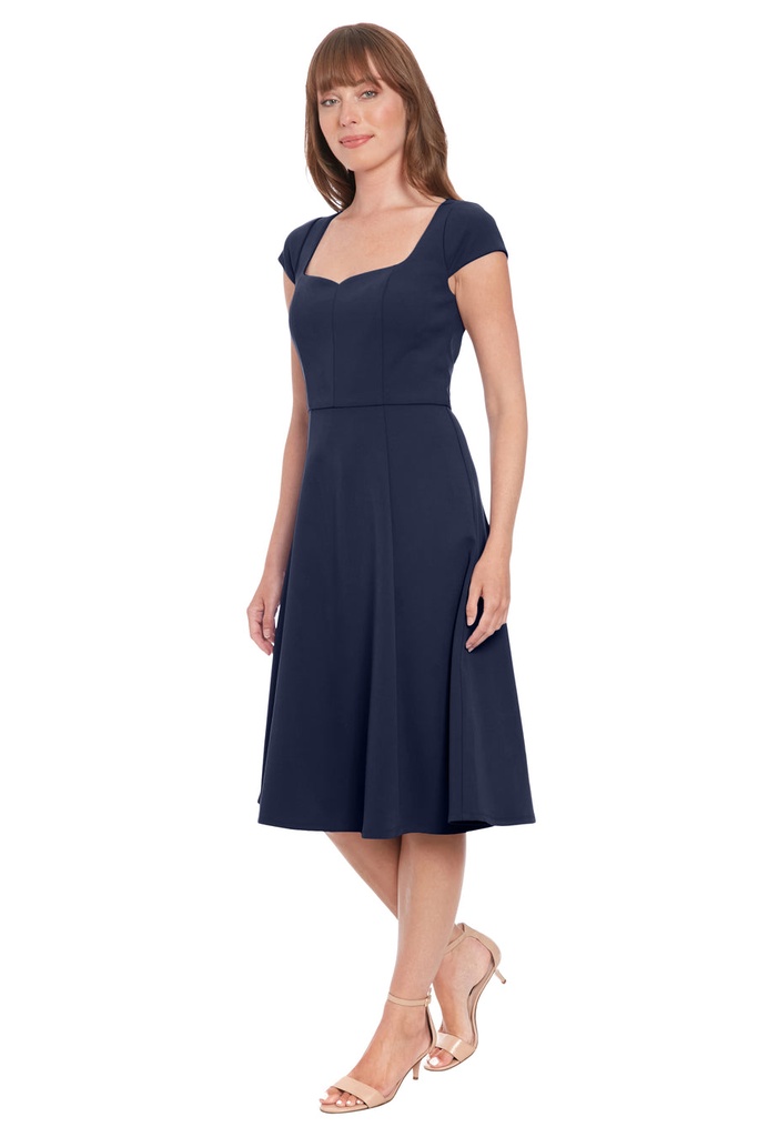 Vestido con escote corazon Lisa