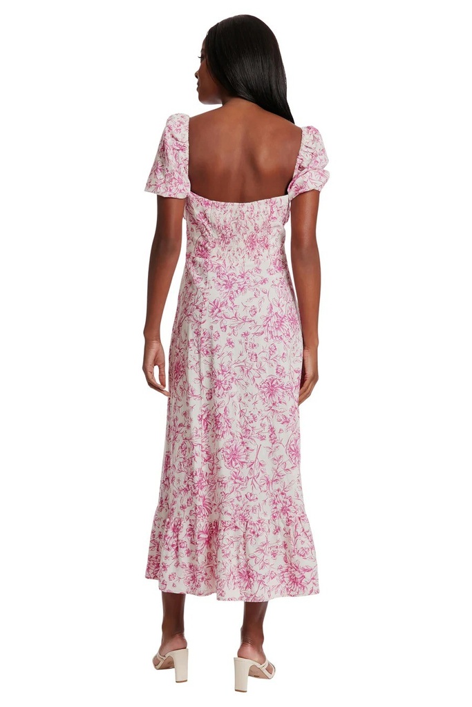 Vestido con manga corta
