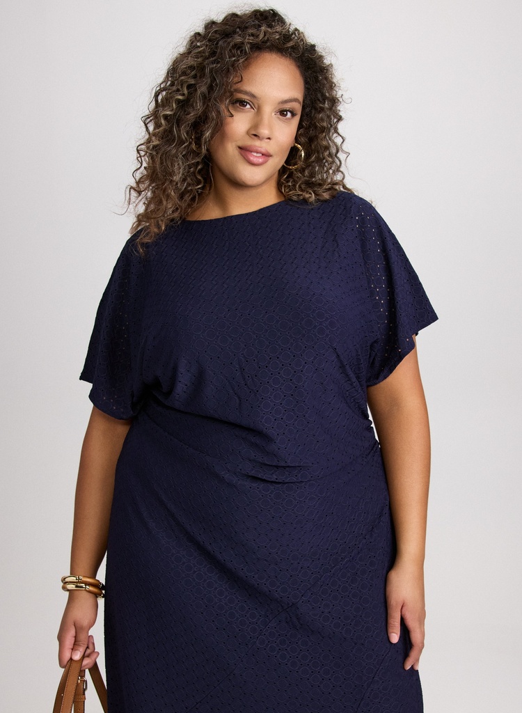 Vestido con ojales Nolana
