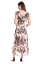 Vestido maxi floral Alessandra