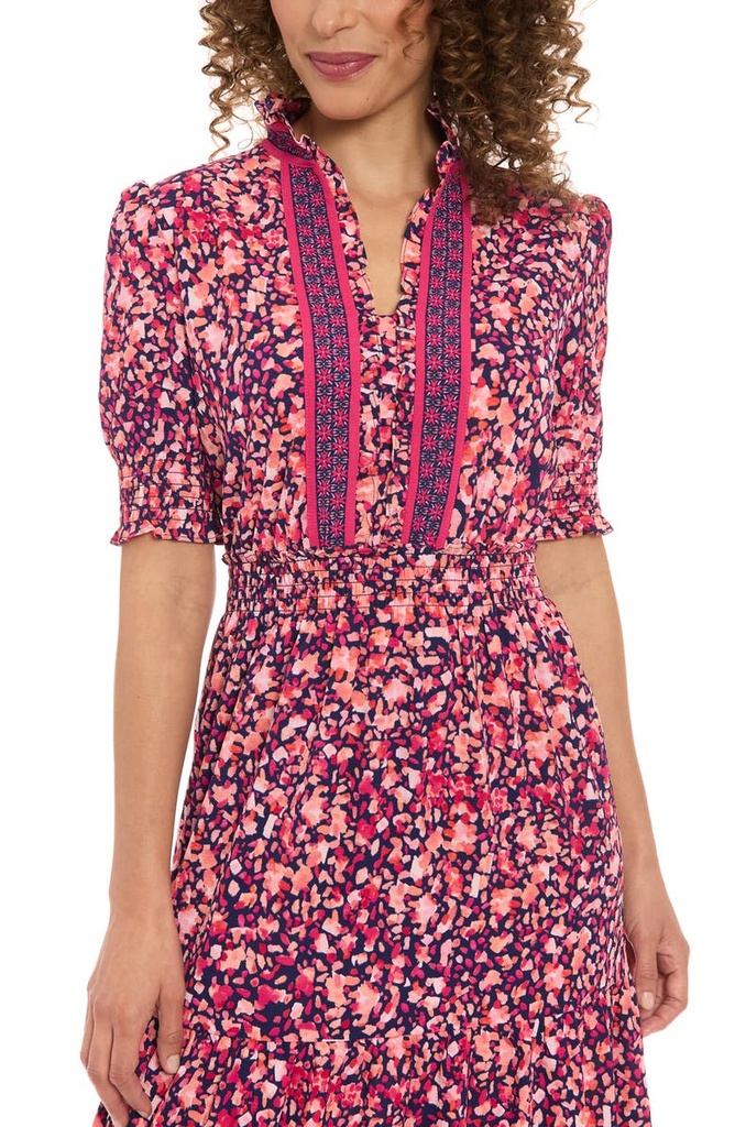 Vestido maxi floral Liana