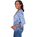 Blusa bordada con flores bohemias